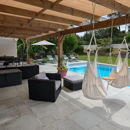 Superbe Avec Piscine Chauffee Et Jardin A 10 Min Du Centre, Pour 12 Personnes - Fr-1-239-1150 Nyaraló Saint-Jean-de-Luz