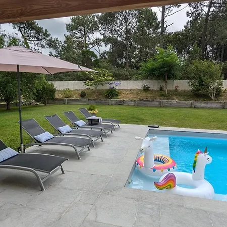 Nyaraló Superbe Avec Piscine Chauffee Et Jardin A 10 Min Du Centre, Pour 12 Personnes - Fr-1-239-1150