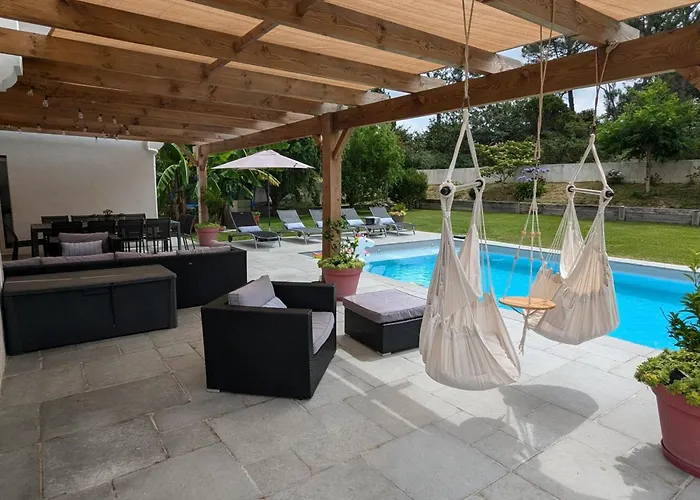 Superbe Avec Piscine Chauffee Et Jardin A 10 Min Du Centre, Pour 12 Personnes - Fr-1-239-1150 Holiday home Saint-Jean-de-Luz
