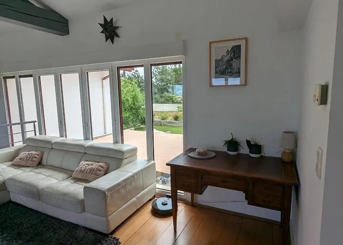 Superbe Avec Piscine Chauffee Et Jardin A 10 Min Du Centre, Pour 12 Personnes - Fr-1-239-1150